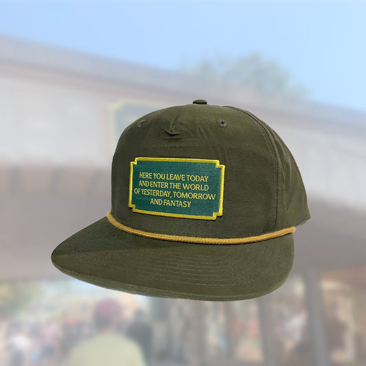 Here you enter cap (Entrance Plaque)
